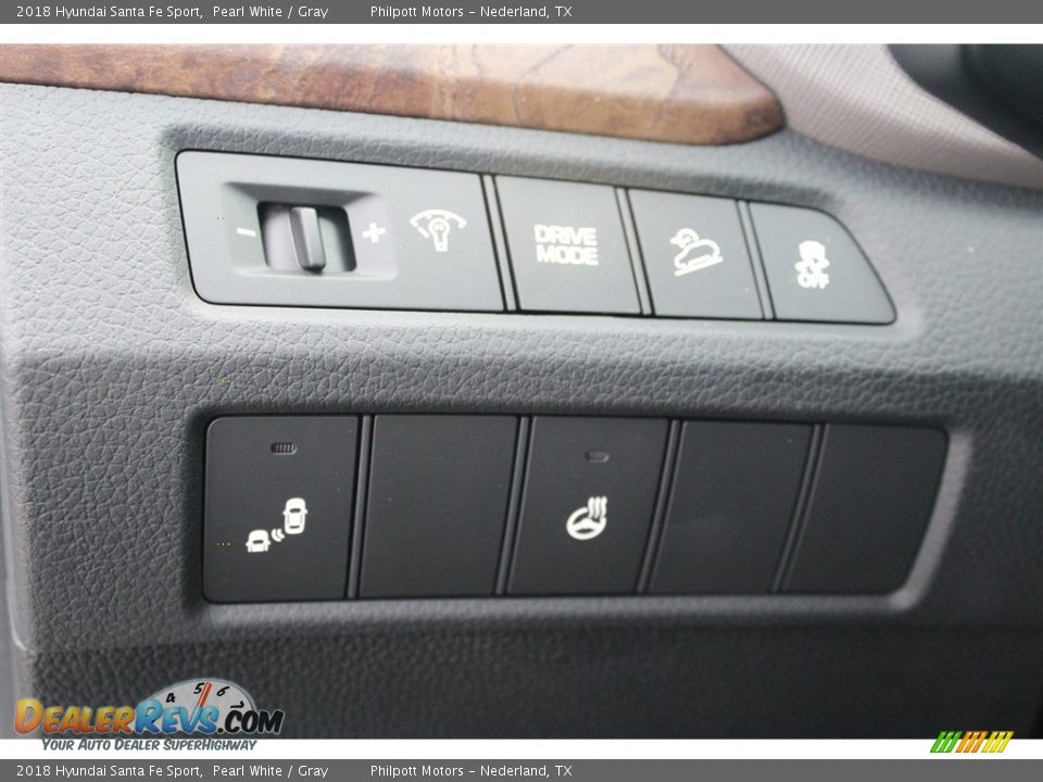 2018 Hyundai Santa Fe Sport Pearl White / Gray Photo #21