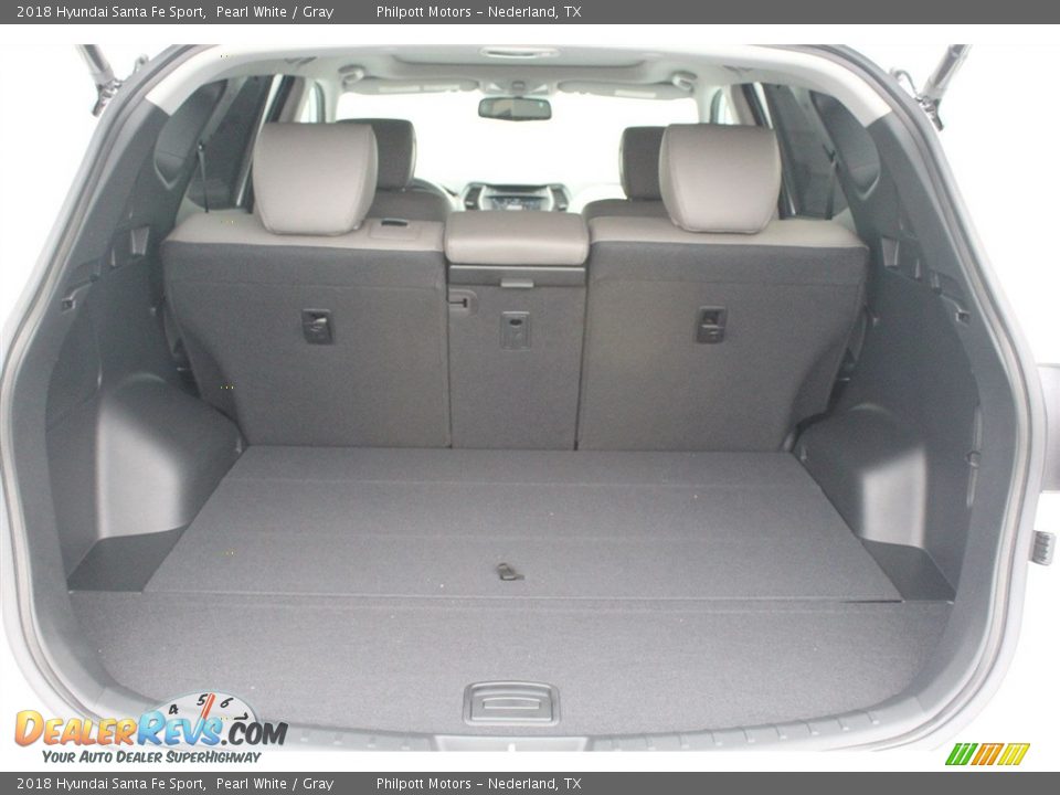 2018 Hyundai Santa Fe Sport Pearl White / Gray Photo #26