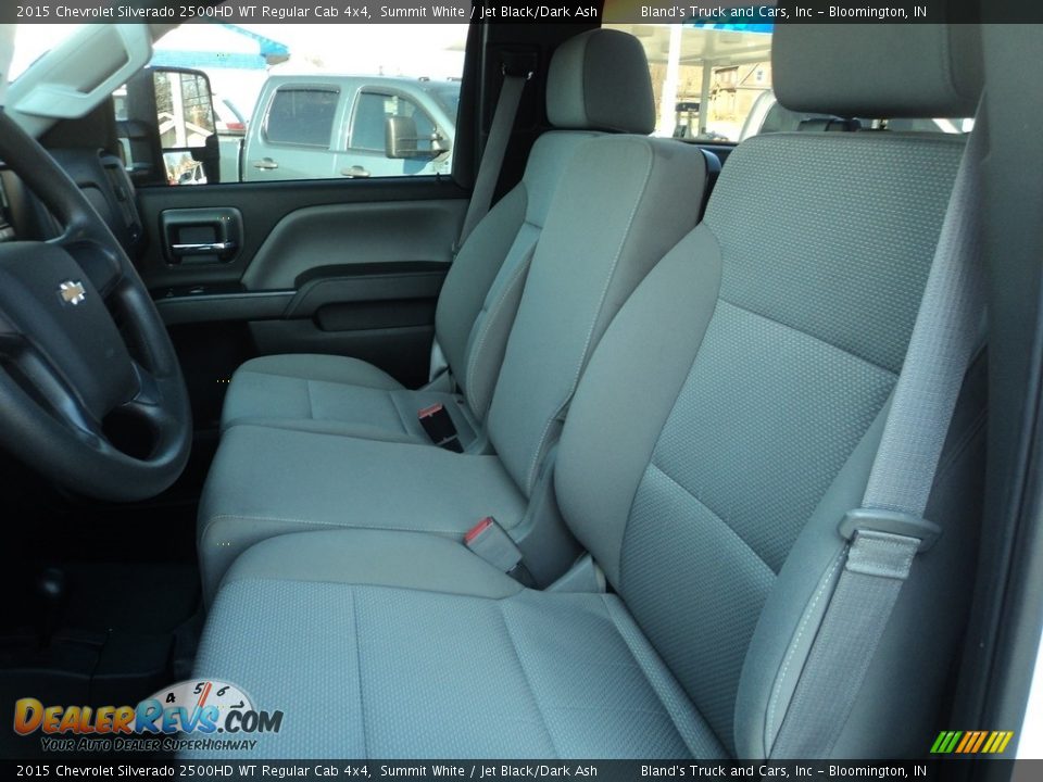 2015 Chevrolet Silverado 2500HD WT Regular Cab 4x4 Summit White / Jet Black/Dark Ash Photo #8