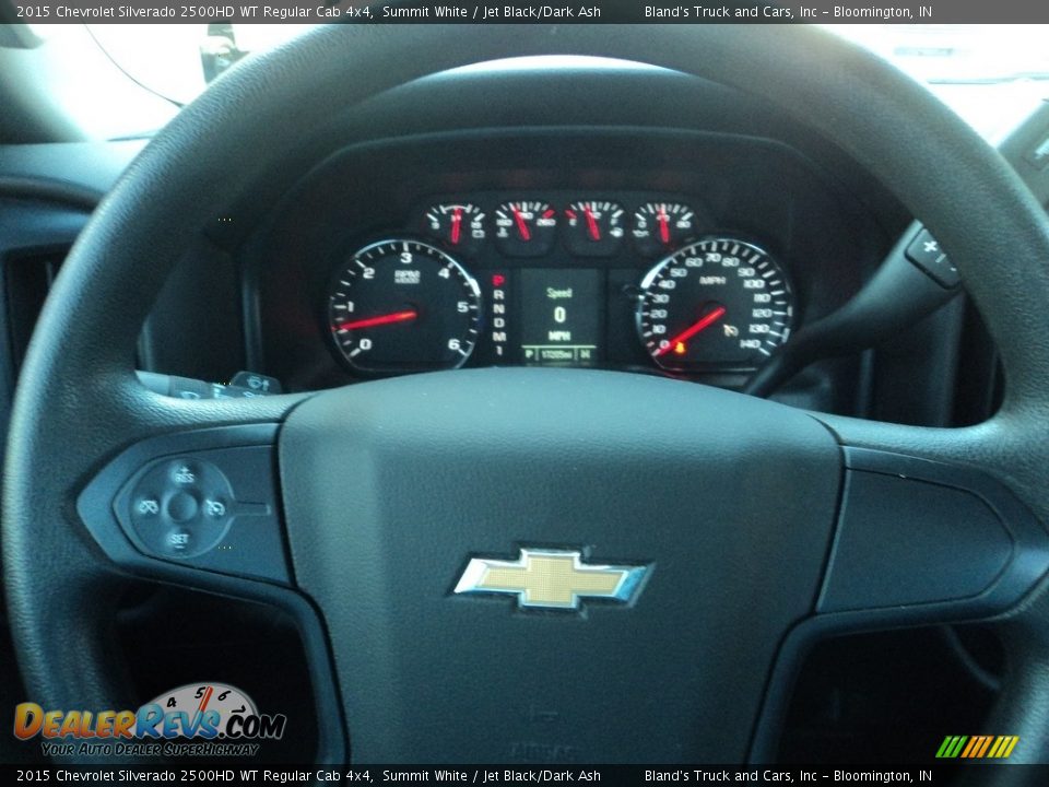 2015 Chevrolet Silverado 2500HD WT Regular Cab 4x4 Summit White / Jet Black/Dark Ash Photo #12