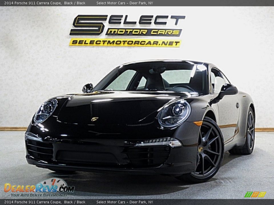 2014 Porsche 911 Carrera Coupe Black / Black Photo #1