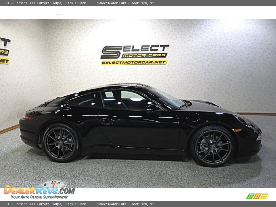 2014 Porsche 911 Carrera Coupe Black / Black Photo #4