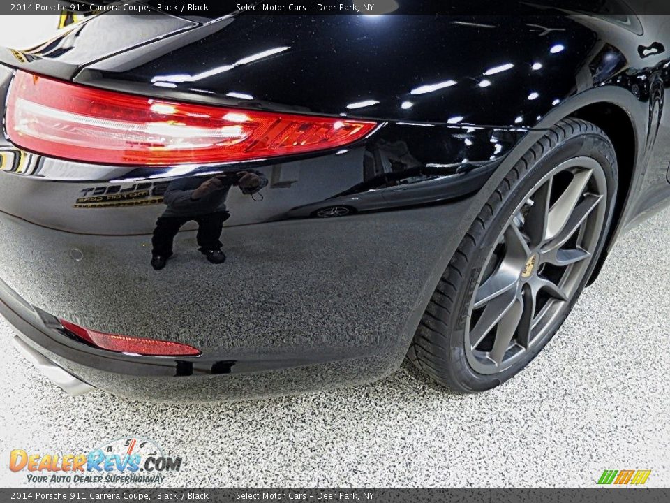 2014 Porsche 911 Carrera Coupe Black / Black Photo #6