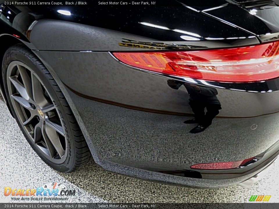 2014 Porsche 911 Carrera Coupe Black / Black Photo #7