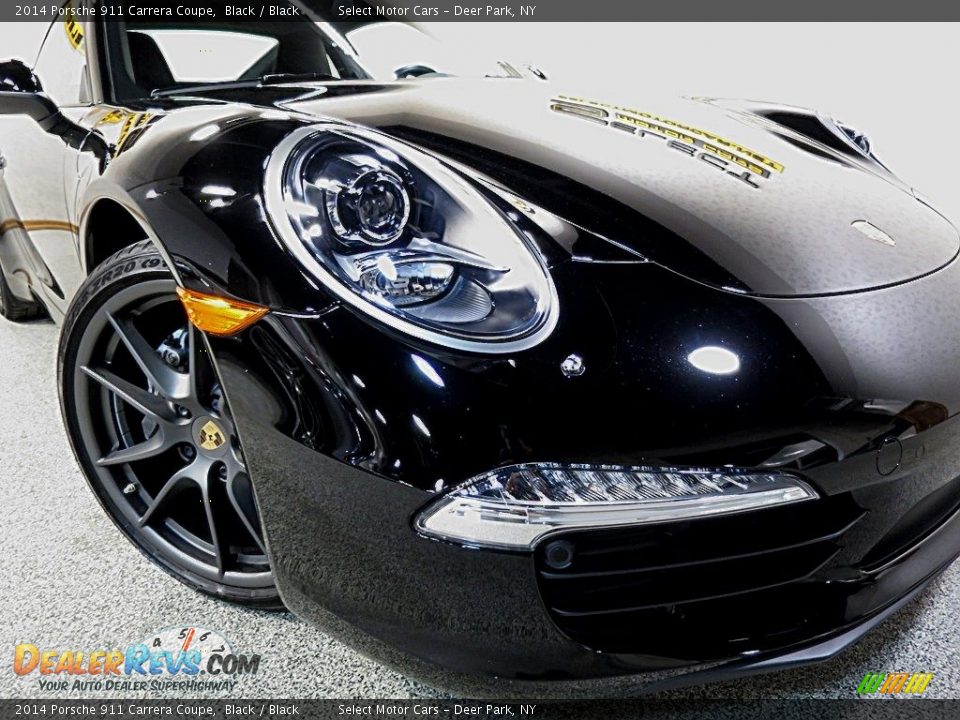 2014 Porsche 911 Carrera Coupe Black / Black Photo #8