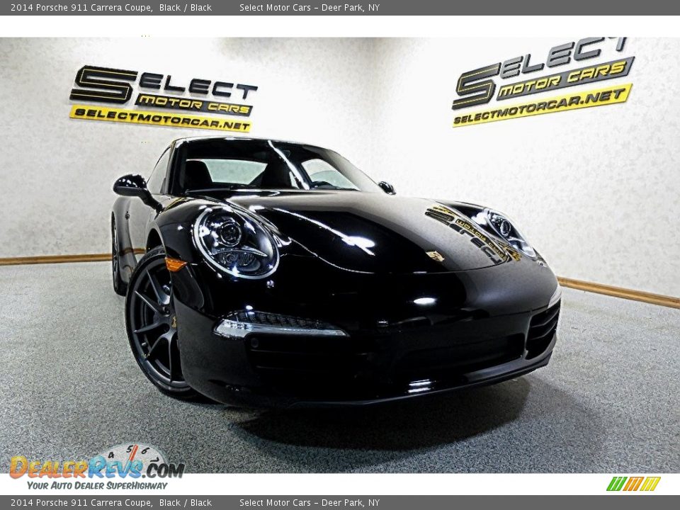2014 Porsche 911 Carrera Coupe Black / Black Photo #9