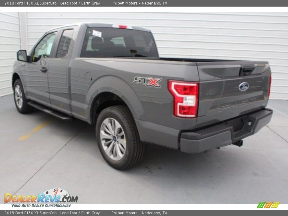 2018 Ford F150 XL SuperCab Lead Foot / Earth Gray Photo #8