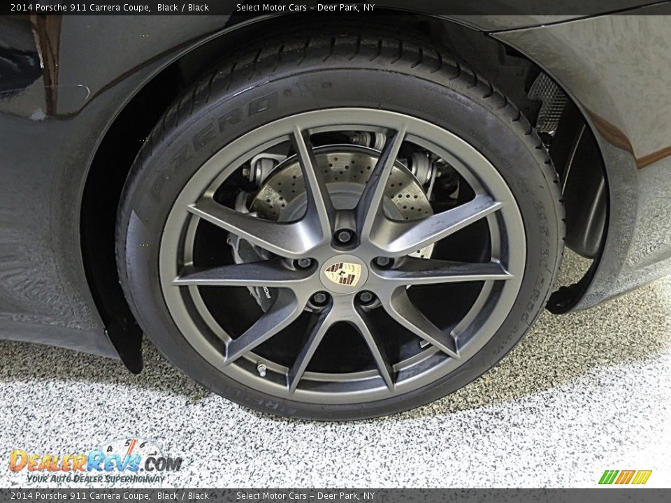 2014 Porsche 911 Carrera Coupe Black / Black Photo #10