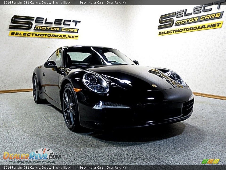2014 Porsche 911 Carrera Coupe Black / Black Photo #11