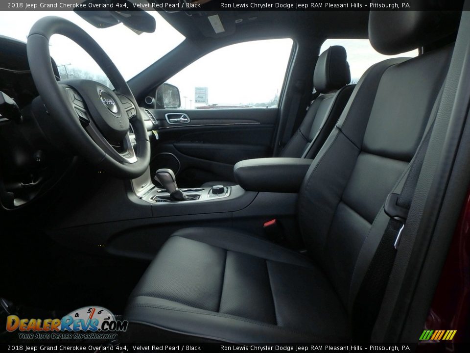 2018 Jeep Grand Cherokee Overland 4x4 Velvet Red Pearl / Black Photo #10