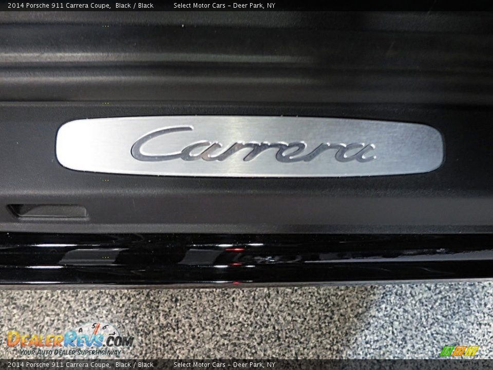 2014 Porsche 911 Carrera Coupe Black / Black Photo #25