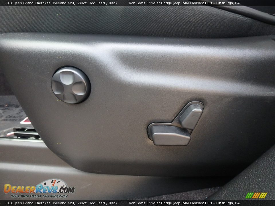 2018 Jeep Grand Cherokee Overland 4x4 Velvet Red Pearl / Black Photo #15