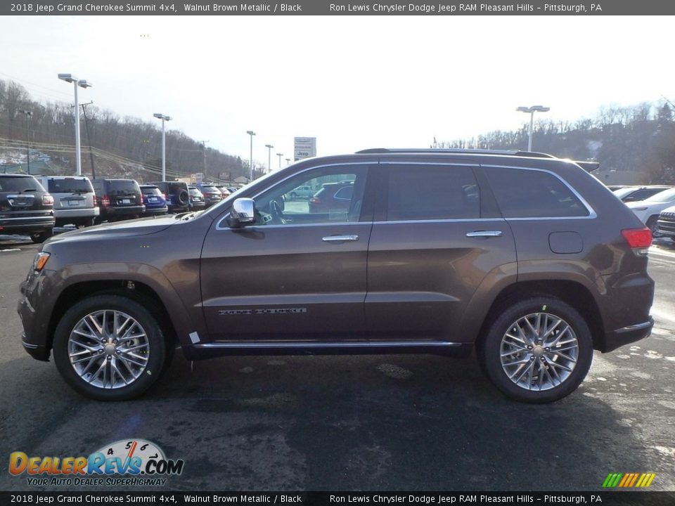 2018 Jeep Grand Cherokee Summit 4x4 Walnut Brown Metallic / Black Photo #2