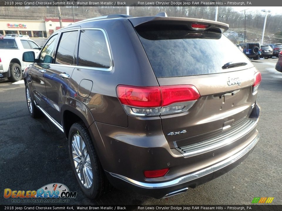 2018 Jeep Grand Cherokee Summit 4x4 Walnut Brown Metallic / Black Photo #3