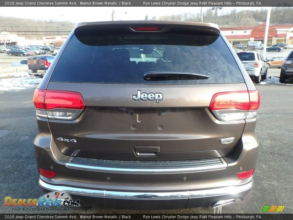 2018 Jeep Grand Cherokee Summit 4x4 Walnut Brown Metallic / Black Photo #4