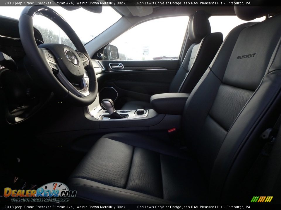 2018 Jeep Grand Cherokee Summit 4x4 Walnut Brown Metallic / Black Photo #10