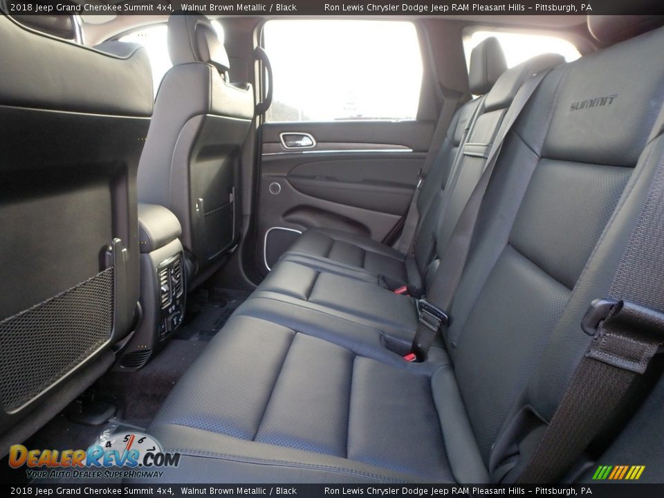 2018 Jeep Grand Cherokee Summit 4x4 Walnut Brown Metallic / Black Photo #11