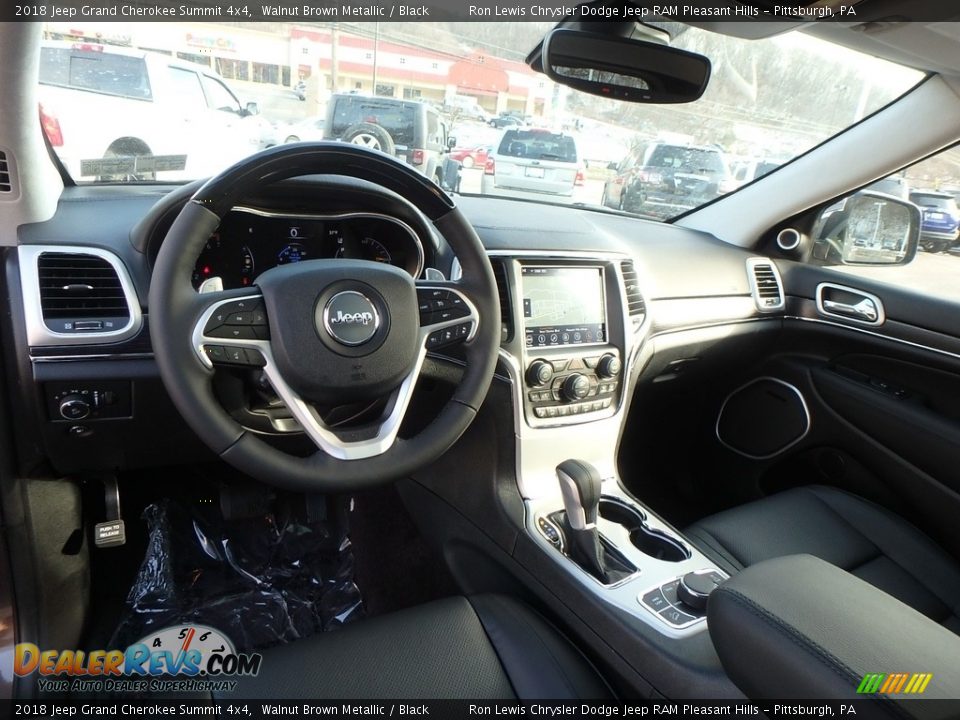 2018 Jeep Grand Cherokee Summit 4x4 Walnut Brown Metallic / Black Photo #12