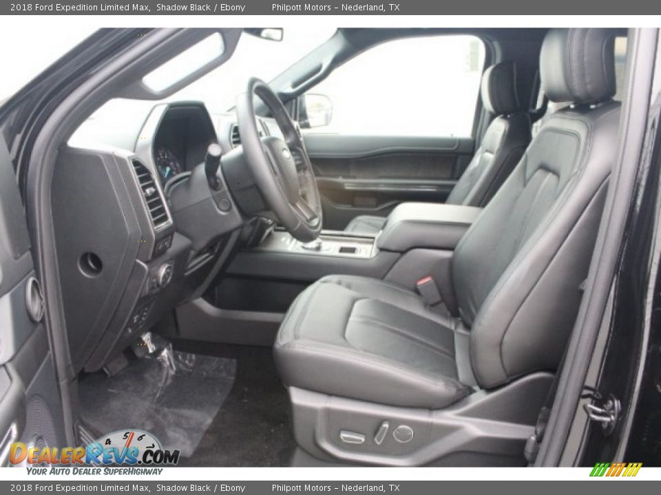 Front Seat of 2018 Ford Expedition Limited Max Photo #11