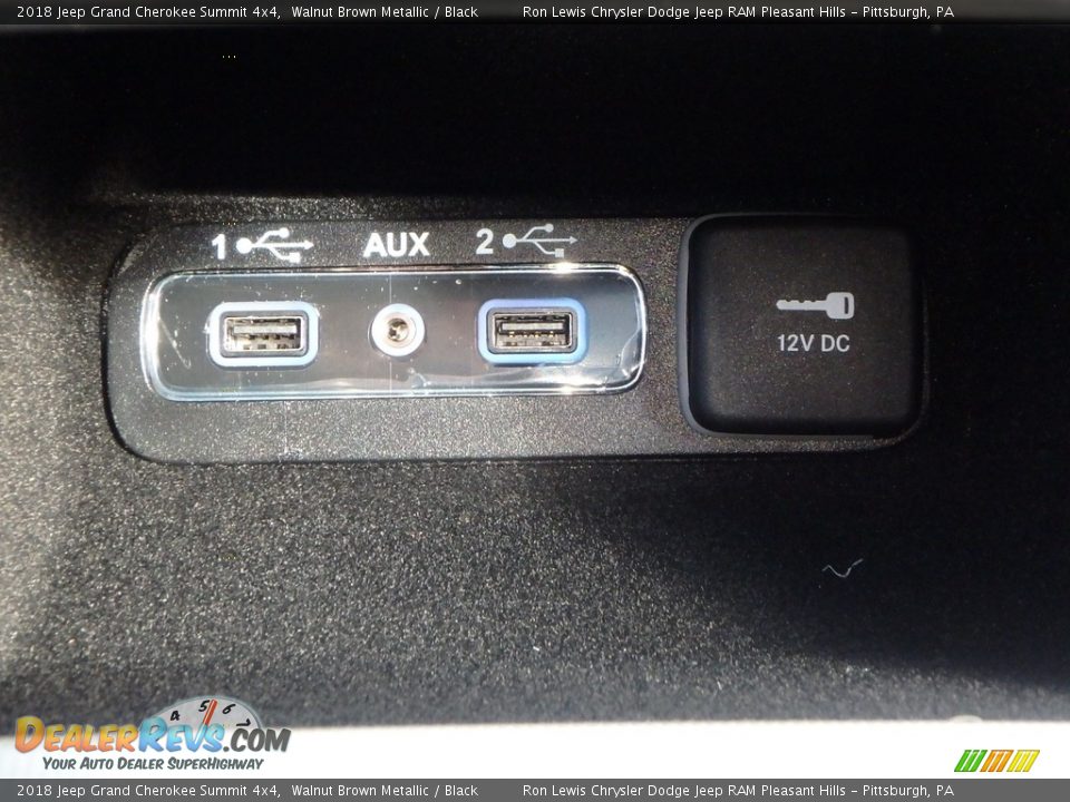 2018 Jeep Grand Cherokee Summit 4x4 Walnut Brown Metallic / Black Photo #19