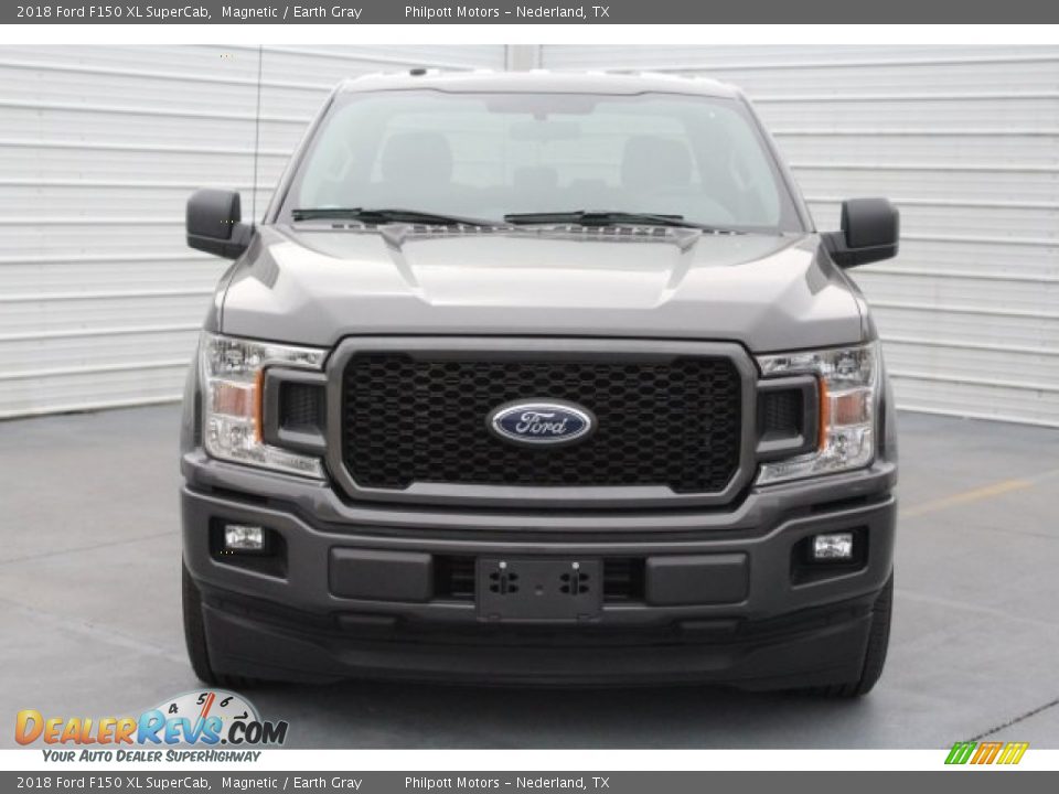 2018 Ford F150 XL SuperCab Magnetic / Earth Gray Photo #2