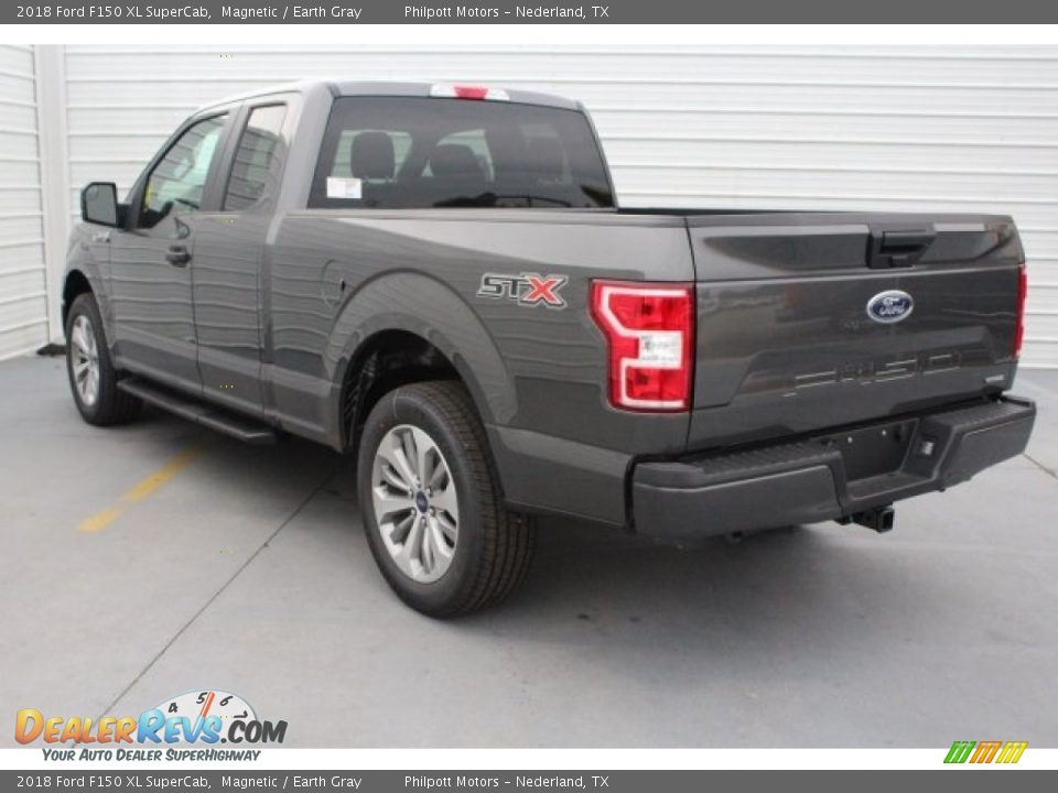 2018 Ford F150 XL SuperCab Magnetic / Earth Gray Photo #7