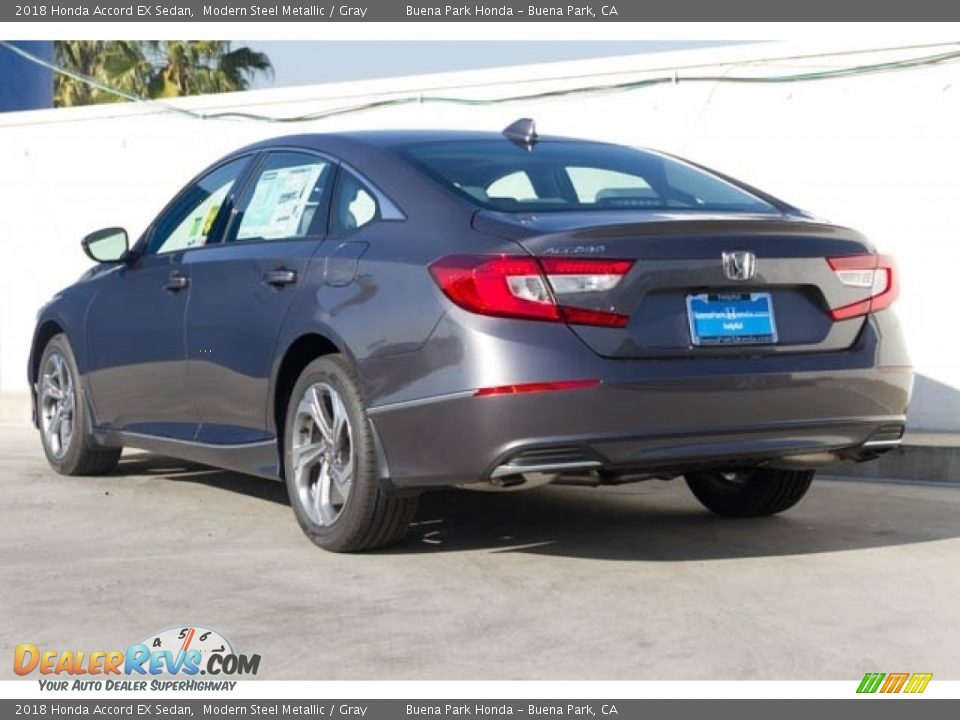 2018 Honda Accord EX Sedan Modern Steel Metallic / Gray Photo #2