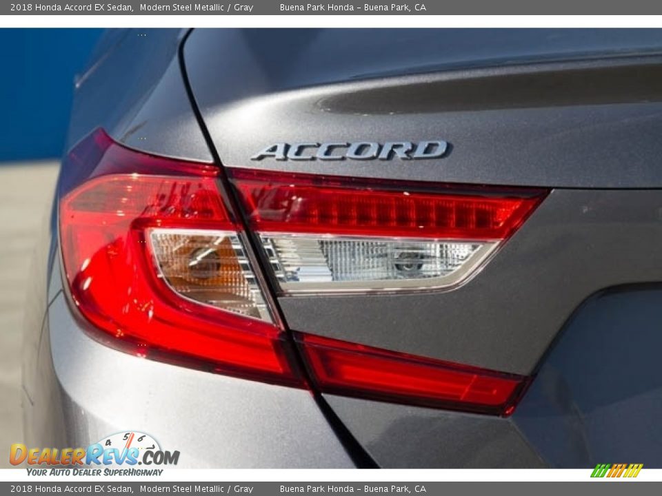 2018 Honda Accord EX Sedan Modern Steel Metallic / Gray Photo #3