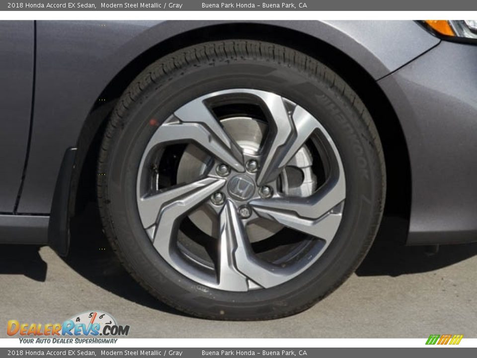 2018 Honda Accord EX Sedan Modern Steel Metallic / Gray Photo #4