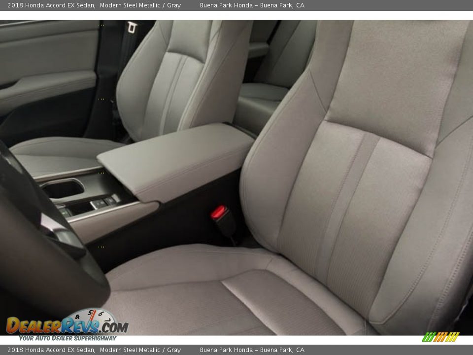 2018 Honda Accord EX Sedan Modern Steel Metallic / Gray Photo #9