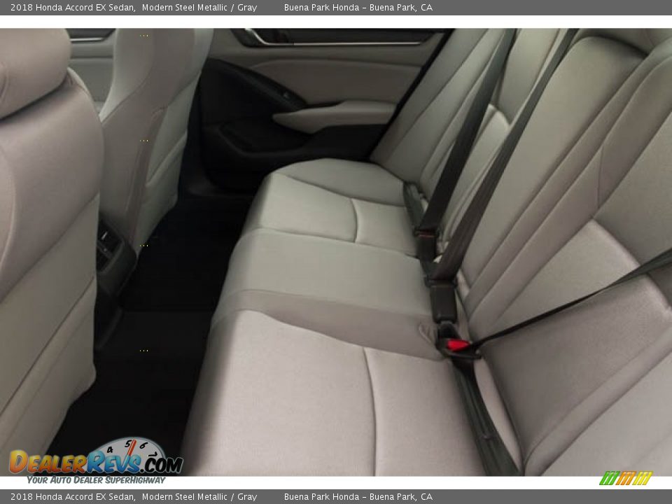 2018 Honda Accord EX Sedan Modern Steel Metallic / Gray Photo #10