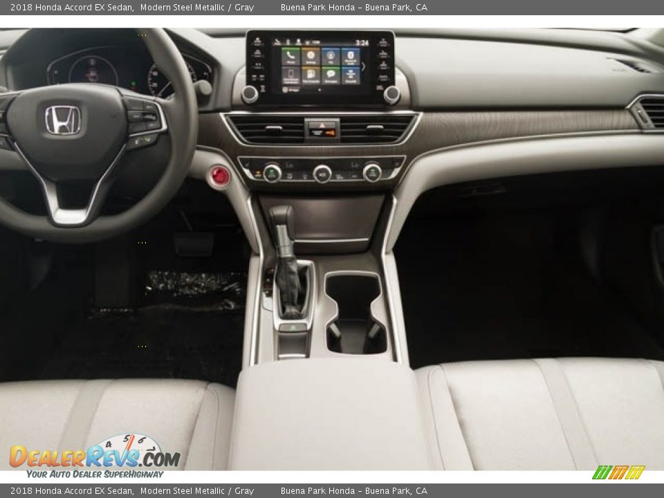2018 Honda Accord EX Sedan Modern Steel Metallic / Gray Photo #11
