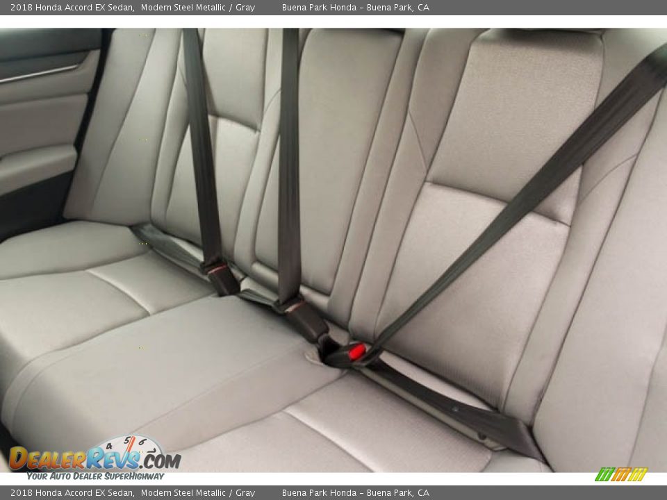 2018 Honda Accord EX Sedan Modern Steel Metallic / Gray Photo #13