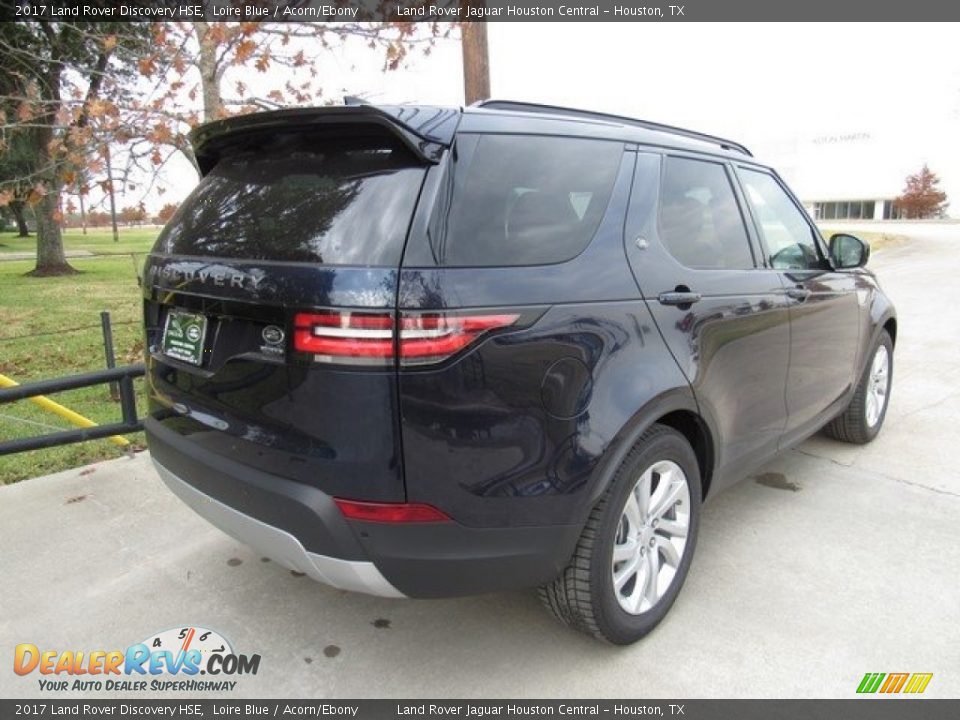 2017 Land Rover Discovery HSE Loire Blue / Acorn/Ebony Photo #7