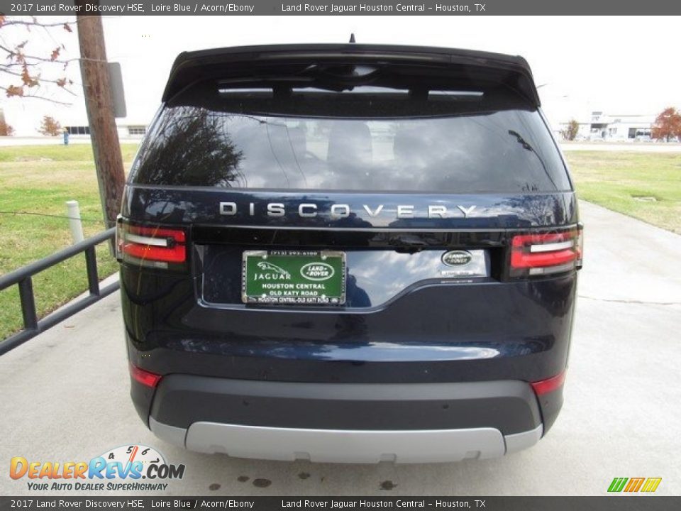 2017 Land Rover Discovery HSE Loire Blue / Acorn/Ebony Photo #8