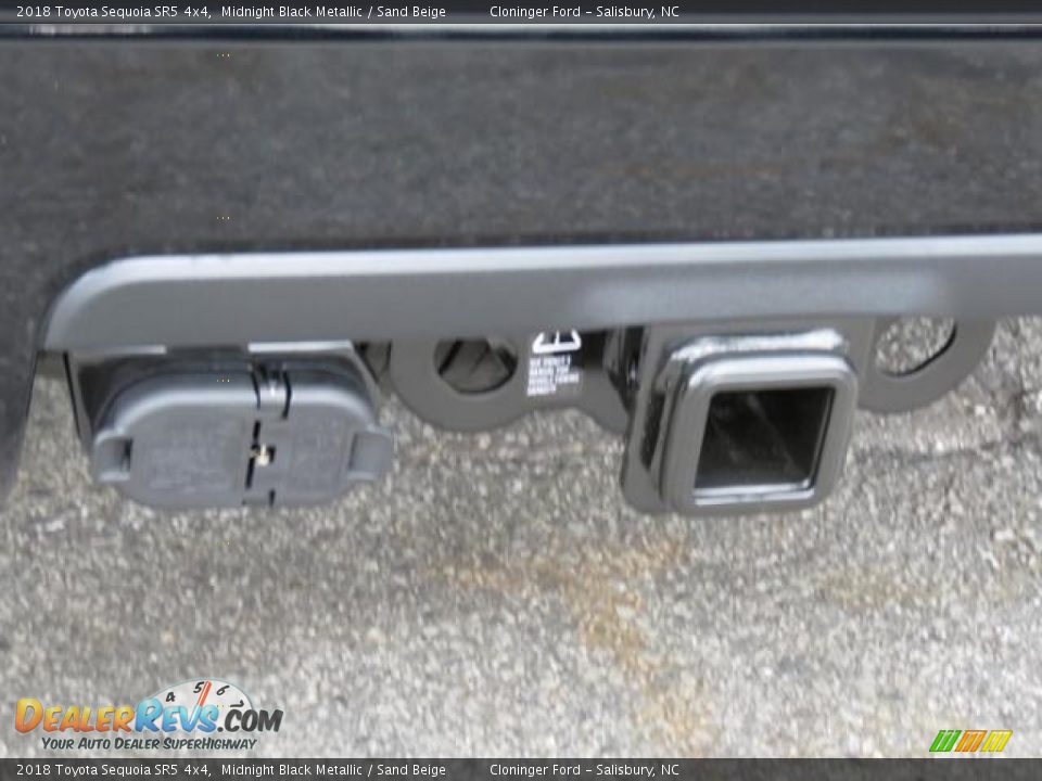2018 Toyota Sequoia SR5 4x4 Midnight Black Metallic / Sand Beige Photo #24