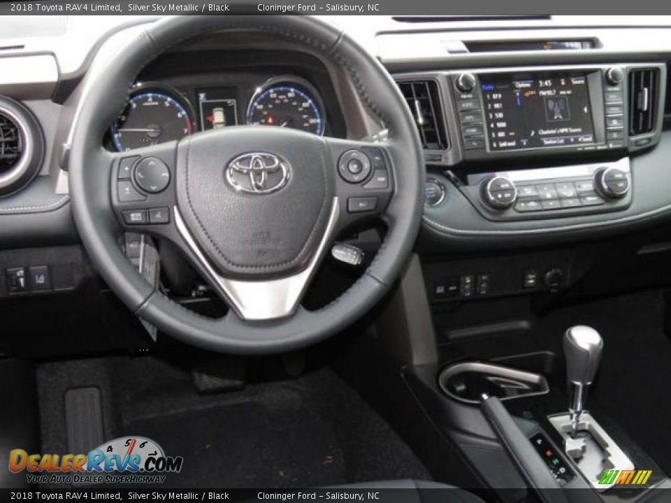 2018 Toyota RAV4 Limited Silver Sky Metallic / Black Photo #5