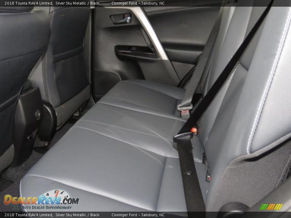 2018 Toyota RAV4 Limited Silver Sky Metallic / Black Photo #7