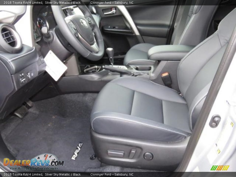 Front Seat of 2018 Toyota RAV4 Limited Photo #9