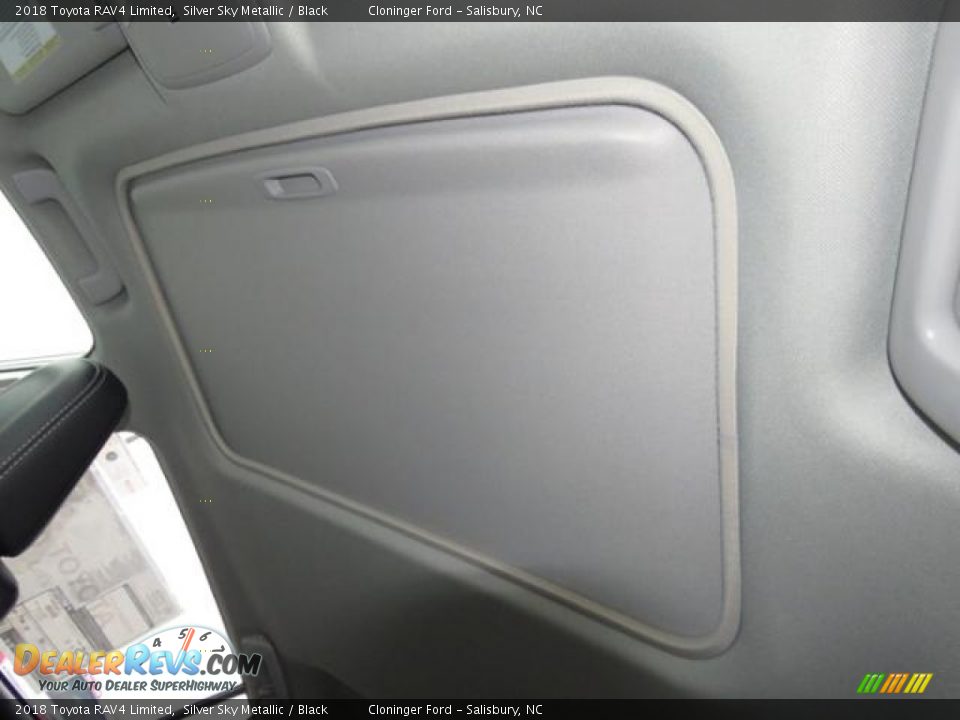 2018 Toyota RAV4 Limited Silver Sky Metallic / Black Photo #12