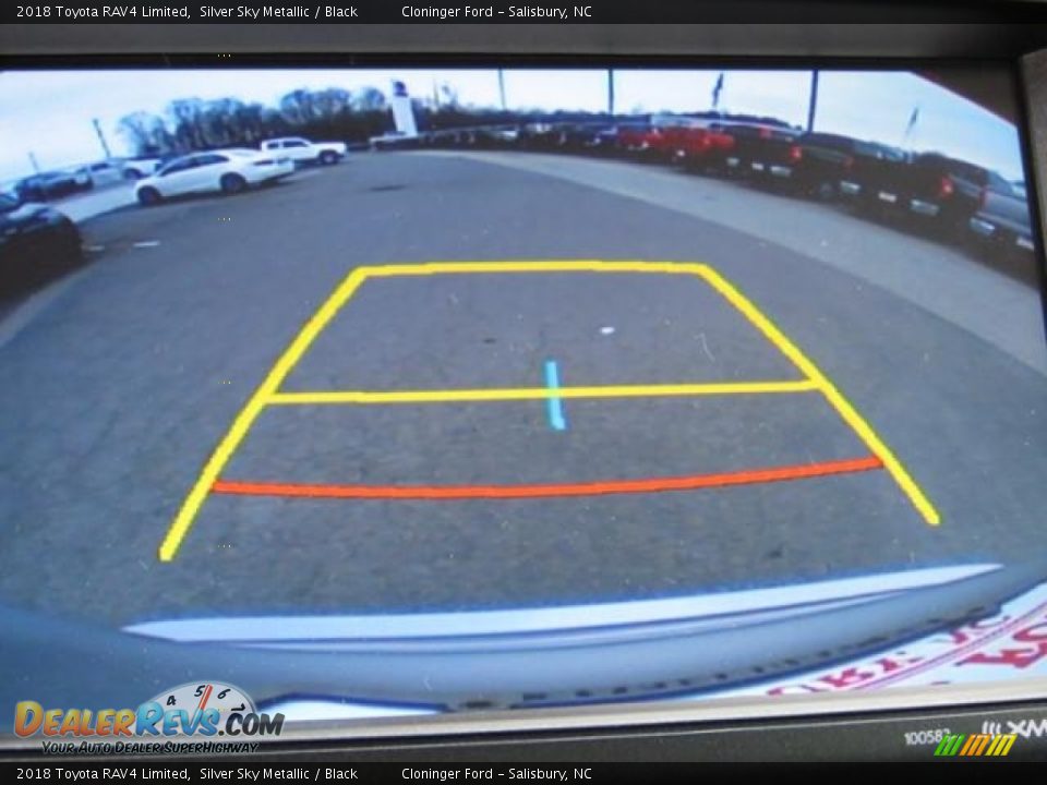 2018 Toyota RAV4 Limited Silver Sky Metallic / Black Photo #14