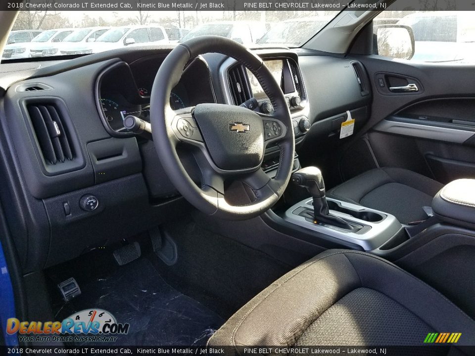 2018 Chevrolet Colorado LT Extended Cab Kinetic Blue Metallic / Jet Black Photo #8
