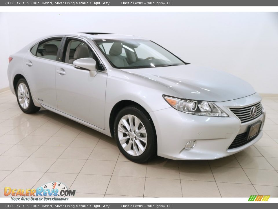2013 Lexus ES 300h Hybrid Silver Lining Metallic / Light Gray Photo #1
