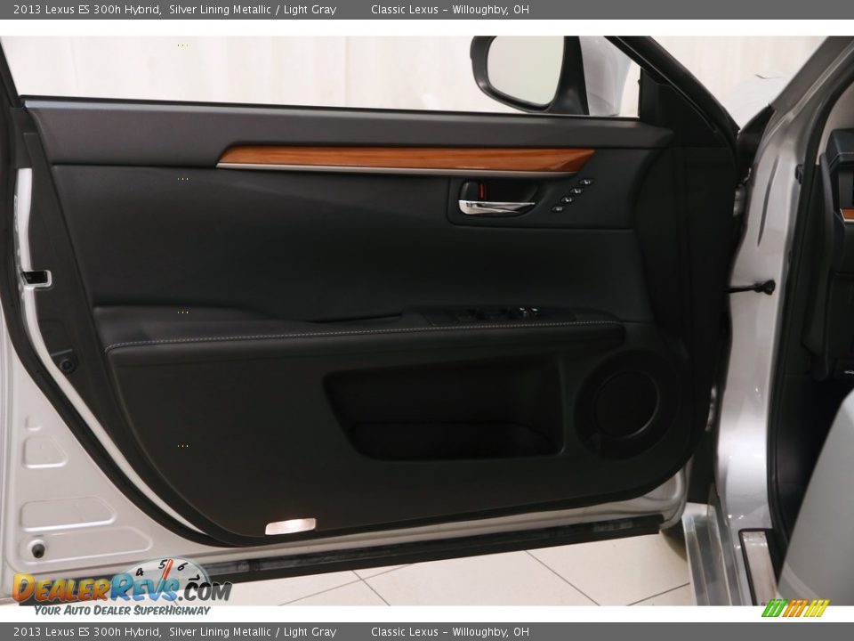 2013 Lexus ES 300h Hybrid Silver Lining Metallic / Light Gray Photo #4