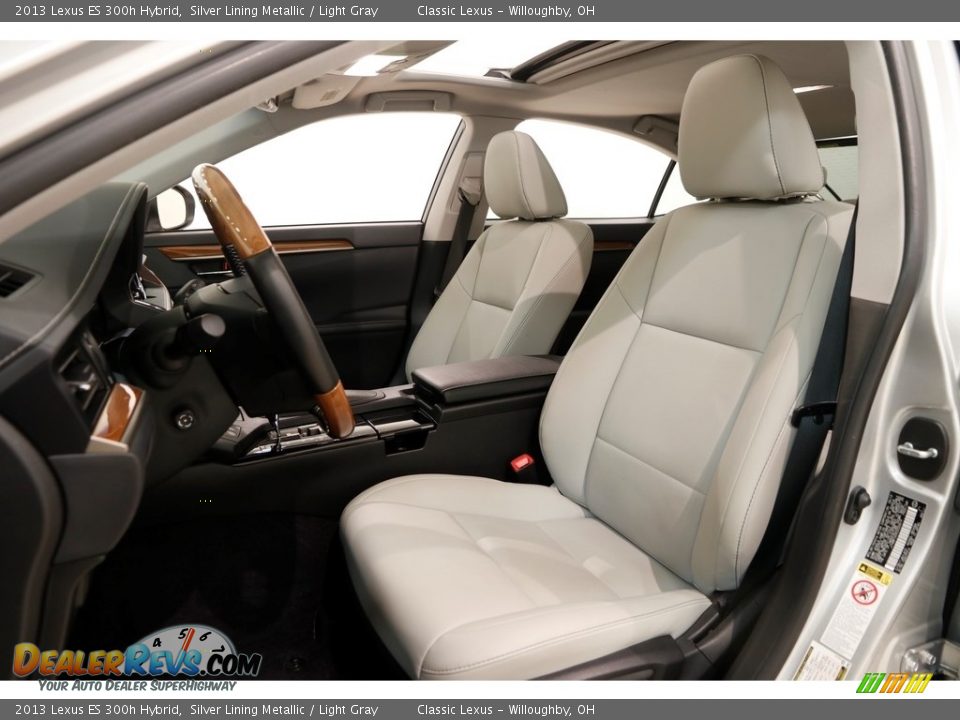 2013 Lexus ES 300h Hybrid Silver Lining Metallic / Light Gray Photo #5