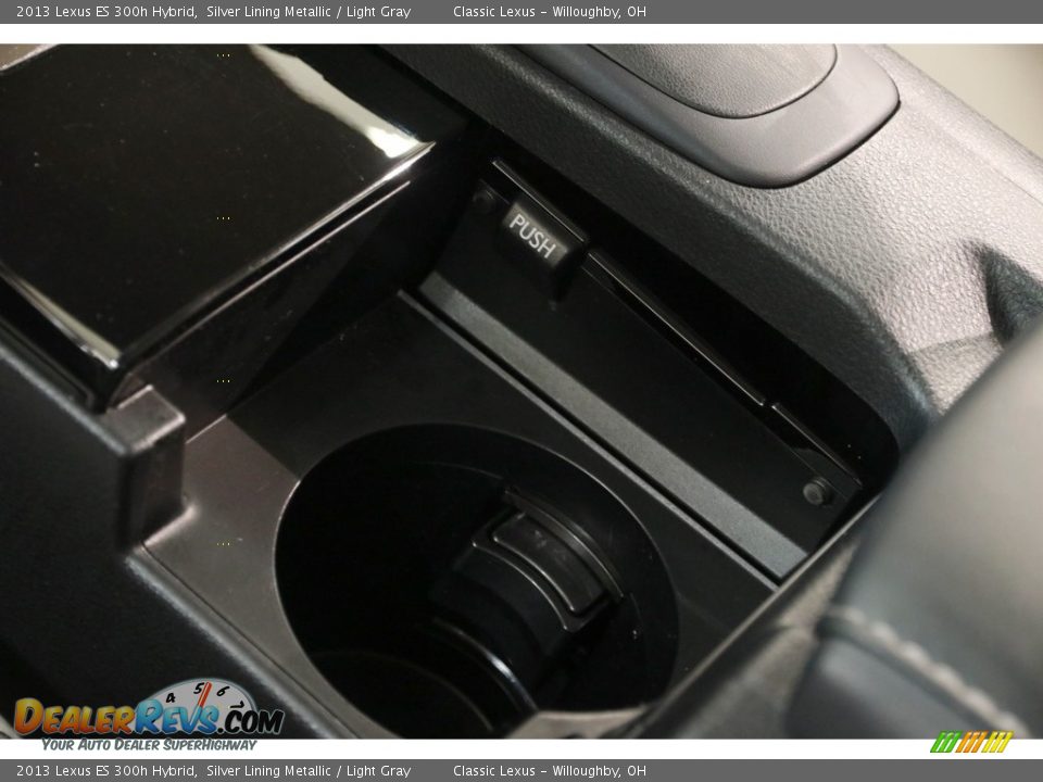 2013 Lexus ES 300h Hybrid Silver Lining Metallic / Light Gray Photo #20