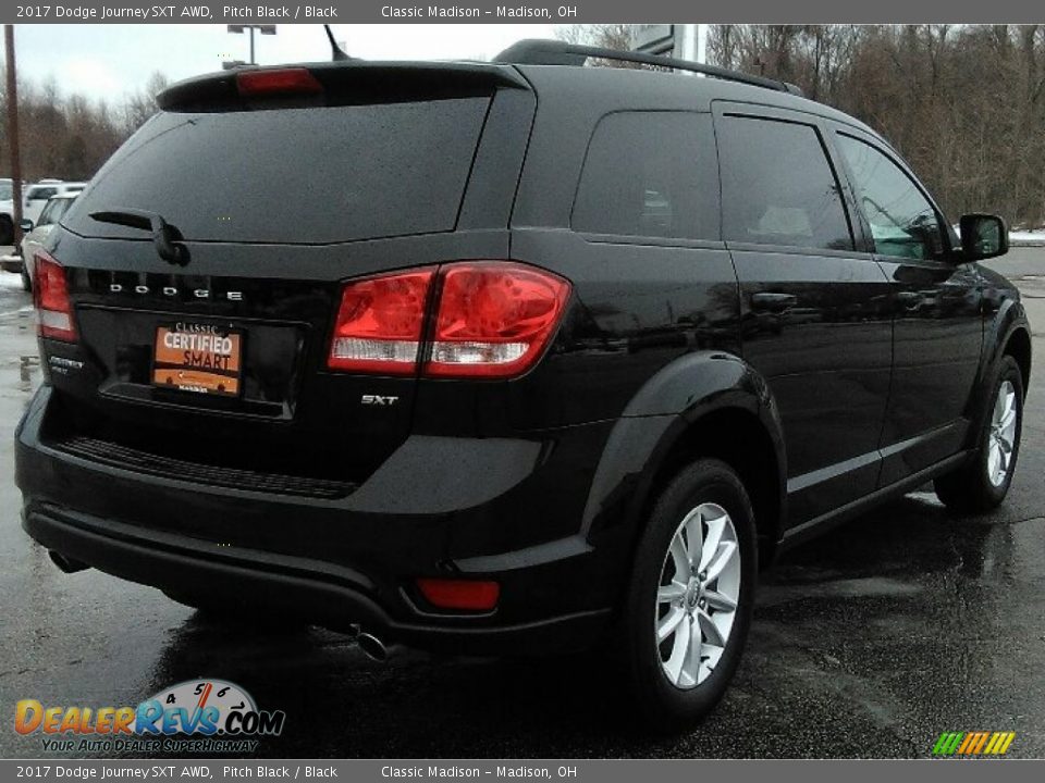 2017 Dodge Journey SXT AWD Pitch Black / Black Photo #2