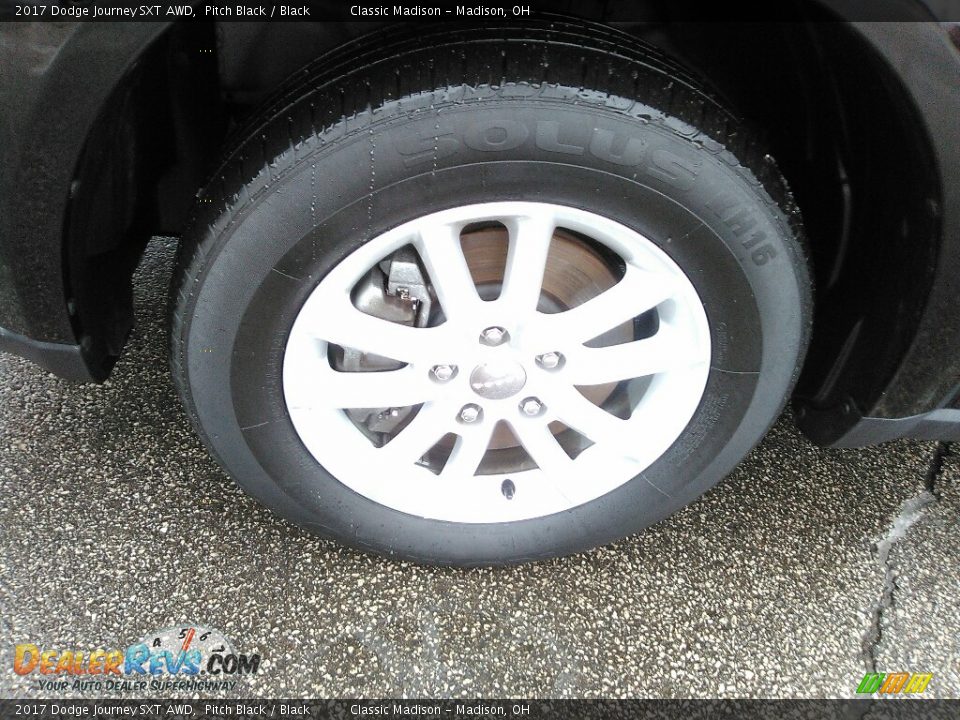 2017 Dodge Journey SXT AWD Pitch Black / Black Photo #21