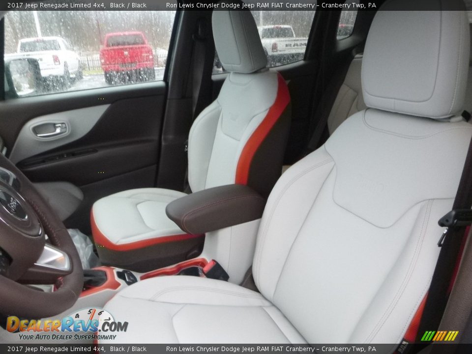 2017 Jeep Renegade Limited 4x4 Black / Black Photo #15