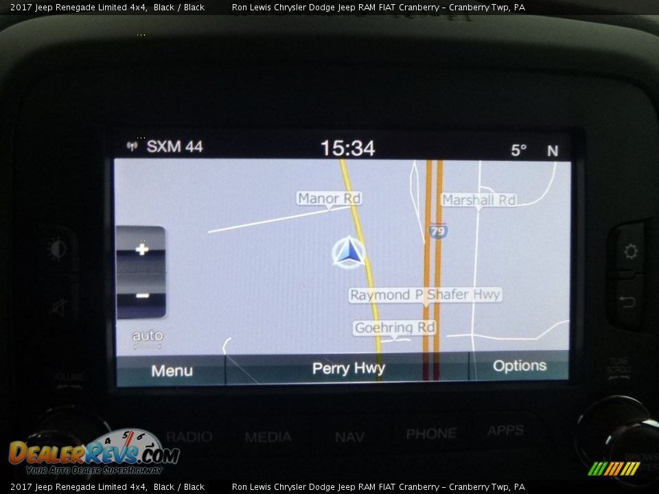 2017 Jeep Renegade Limited 4x4 Black / Black Photo #18